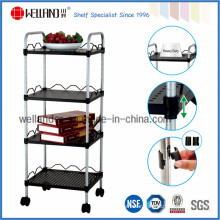 Adjustable Powder Coating Performated Metal Board Trolley with Low Price